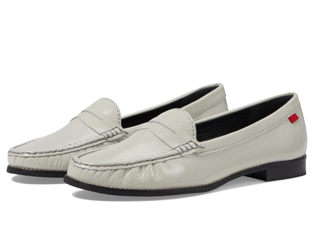 MARC JOSEPH NEW YORK EAST VILLAGE SHOES FOR WOMEN  –WHITE SVELTE PATENT 9.5 M